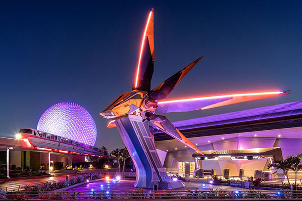 Welcome Party Ride in EPCOT